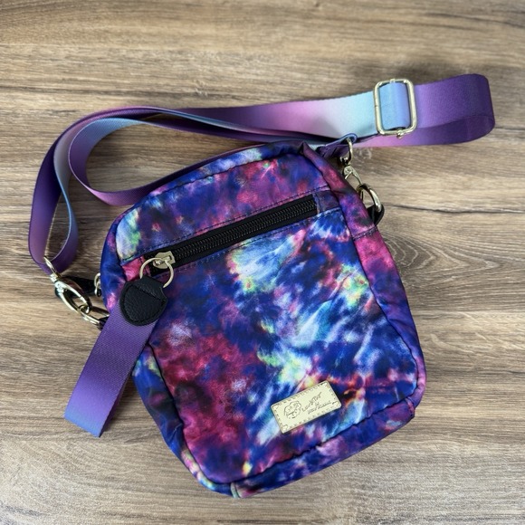Luv Betsey Handbags - Luv Betsy By Betsy Johnson Tie Dye Crossbody Purse Small